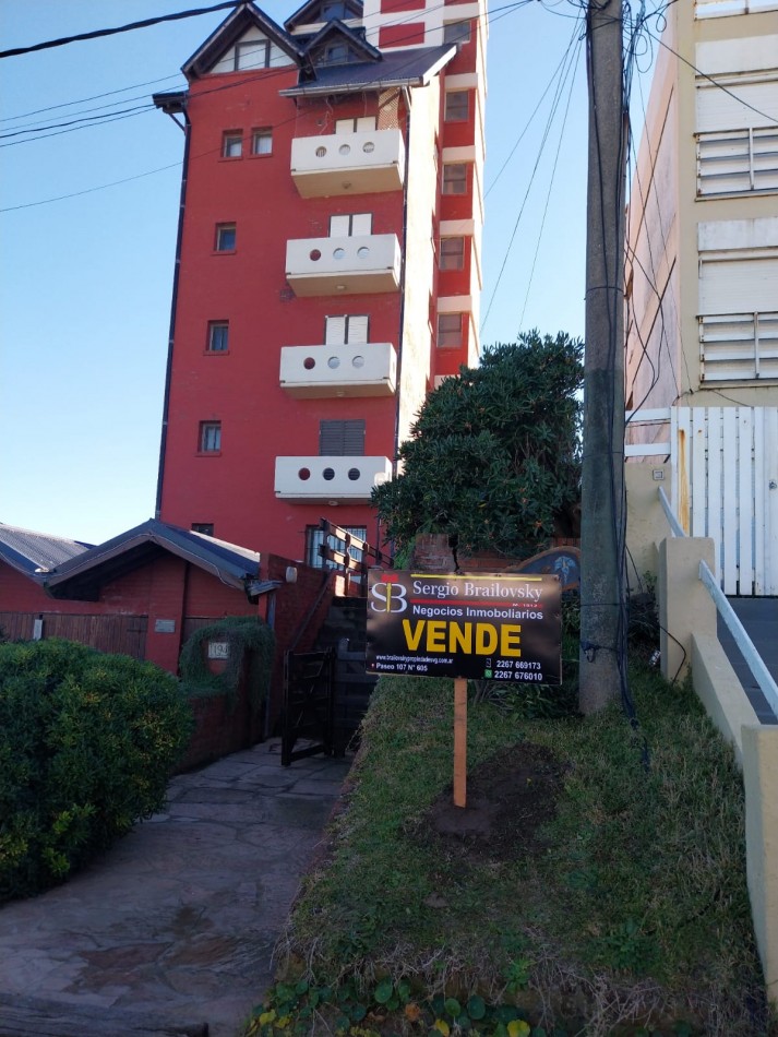 SE VENDE DEPARTAMENTO 2 AMBIENTES FRENTE AL MAR RETASADO POR VIAJE!!! EN GESELL