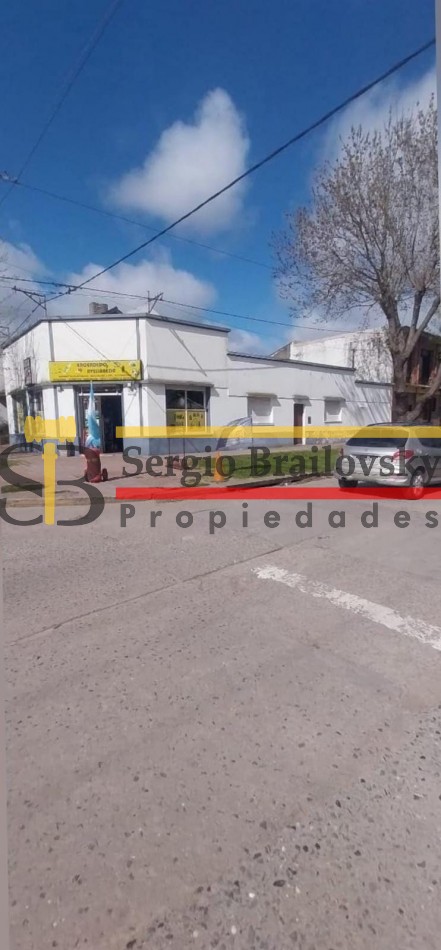 EN VENTA LOCAL CON VIVIENDA IMPORTANTE ESQUINA EN GENERAL MADARIAGA