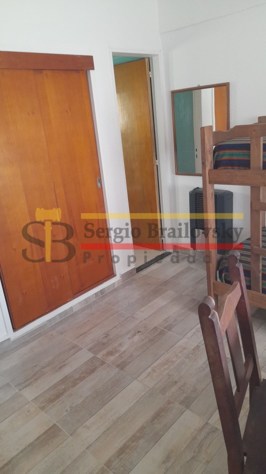 ALQUILER TEMPORAL DEPARTAMENTO  U.F. 11 PARA 4 PERSONAS - VILLA GESELL PLENO CENTRO 