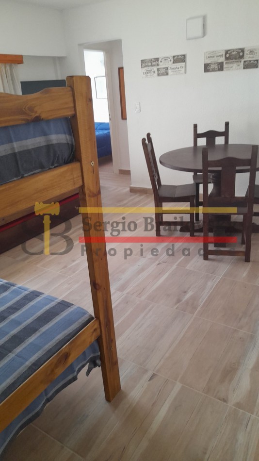 Alquiler temporal Departamento U.F. 12 para 6 Personas - Centro de Villa Gesell