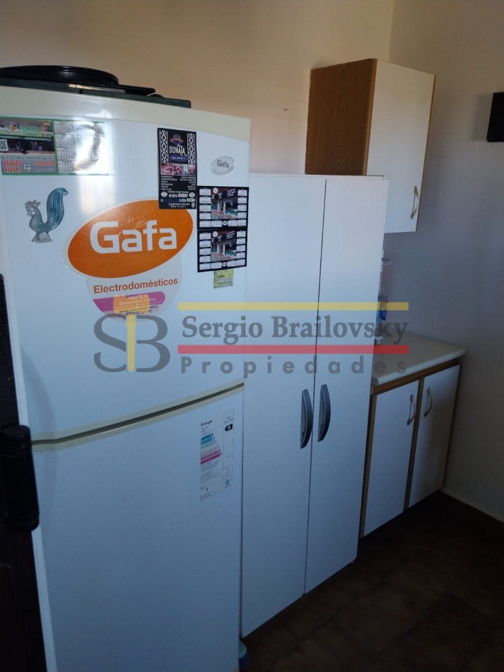 SE VENDE DEPARTAMENTO 2 AMBIENTES FRENTE AL MAR CON GAS NATURAL EN GESELL