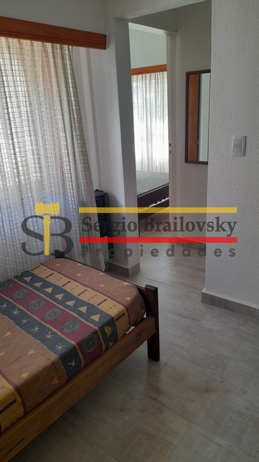 ALQUILER TEMPORAL DEPARTAMENTO 2 AMB. U.F 9 PARA 5 PERSONAS- VILLA GESELL PLENO CENTRO