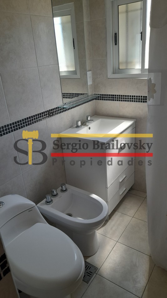 ALQUILER TEMPORAL DEPARTAMENTO U.F. 10- MONOAMBIENTE PARA 4 PERSONAS - GESELL CENTRO