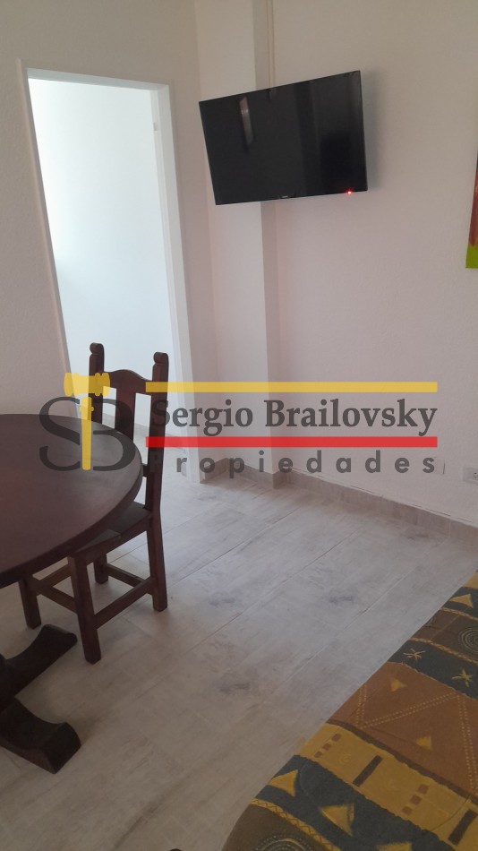 ALQUILER TEMPORAL DEPARTAMENTO 2 AMB. U.F 9 PARA 5 PERSONAS- VILLA GESELL PLENO CENTRO