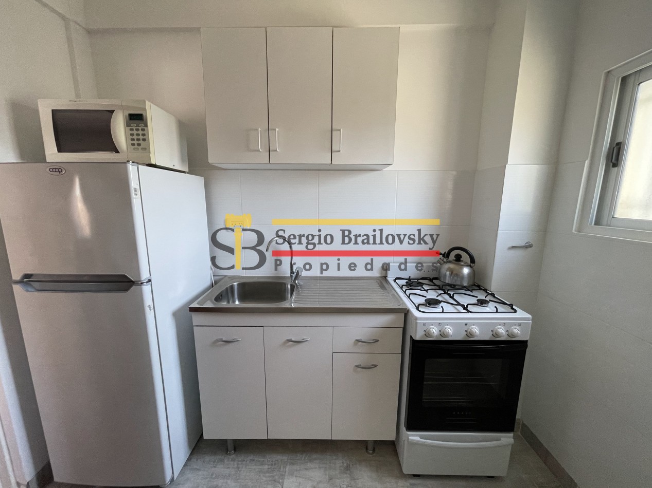 ALQUILER TEMPORAL DEPARTAMENTO U.F. 10- MONOAMBIENTE PARA 4 PERSONAS - GESELL CENTRO