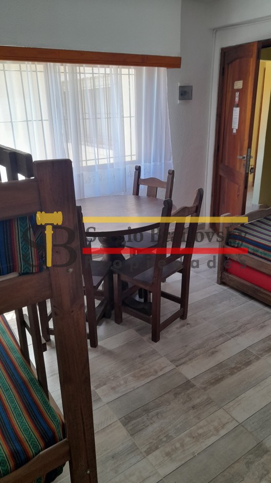 ALQUILER TEMPORAL MONOAMBIENTE U.F. 11 PARA 4 PERSONAS - VILLA GESELL PLENO CENTRO 