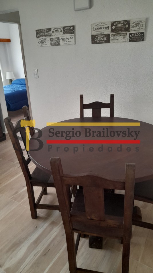 Alquiler temporal Departamento U.F. 12 para 6 Personas - Centro de Villa Gesell
