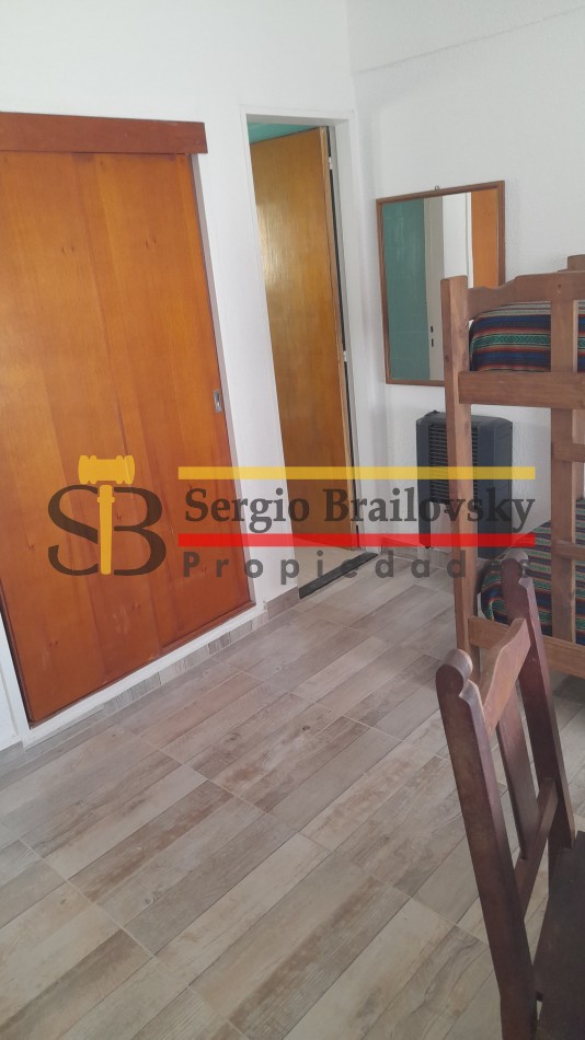 ALQUILER TEMPORAL MONOAMBIENTE U.F. 11 PARA 4 PERSONAS - VILLA GESELL PLENO CENTRO 