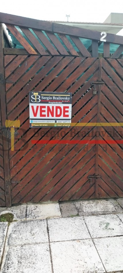 SE VENDE HERMOSO DEPARTAMENTO DE 3 AMBIENTES ZONA SUR DE GESELL