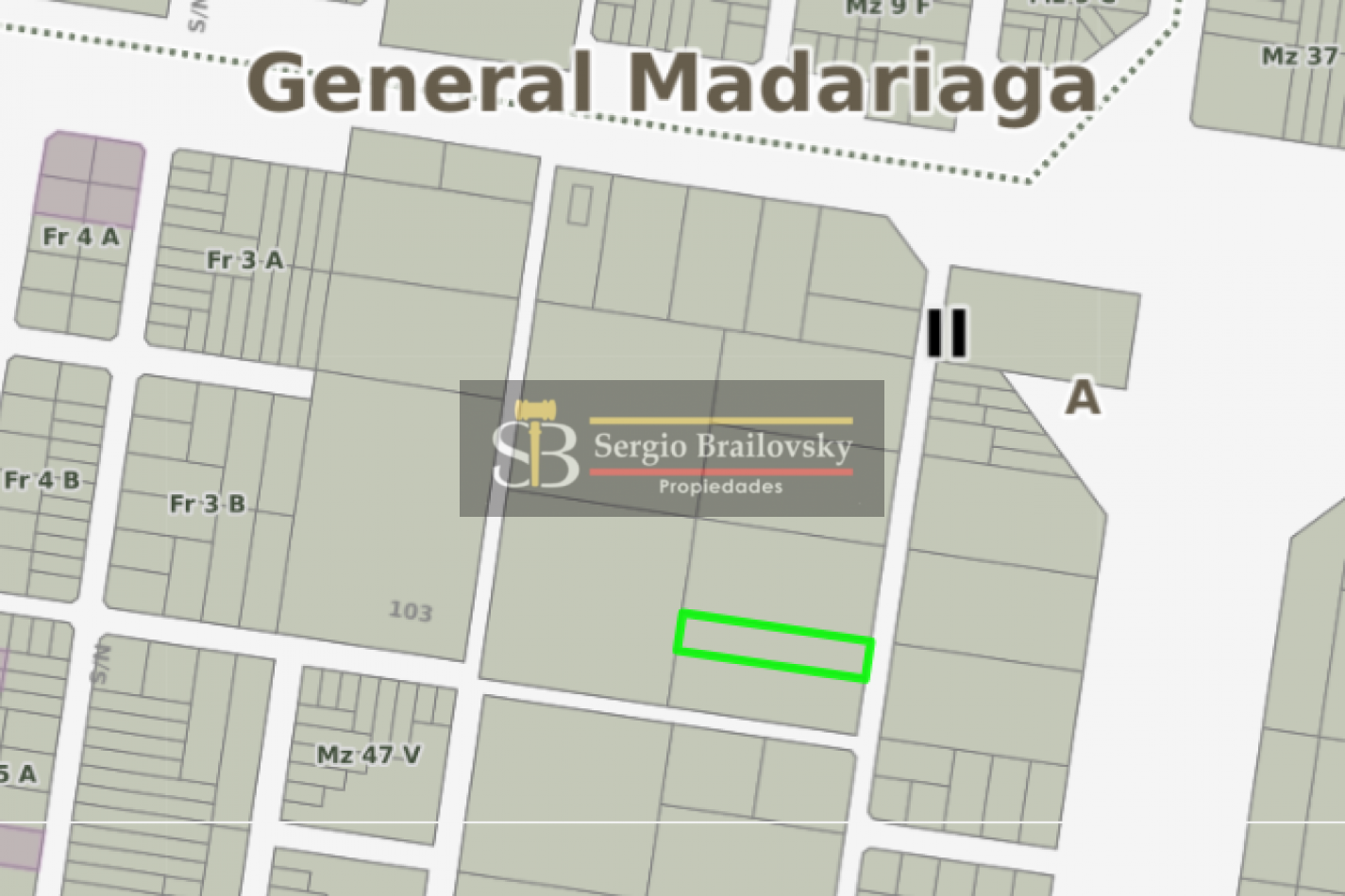 Lote en venta - General Madariaga