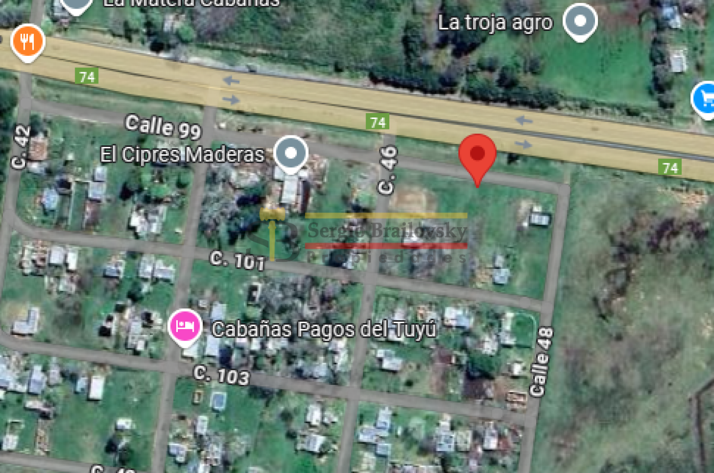Lote en venta Ruta 74- Apto inversionistas