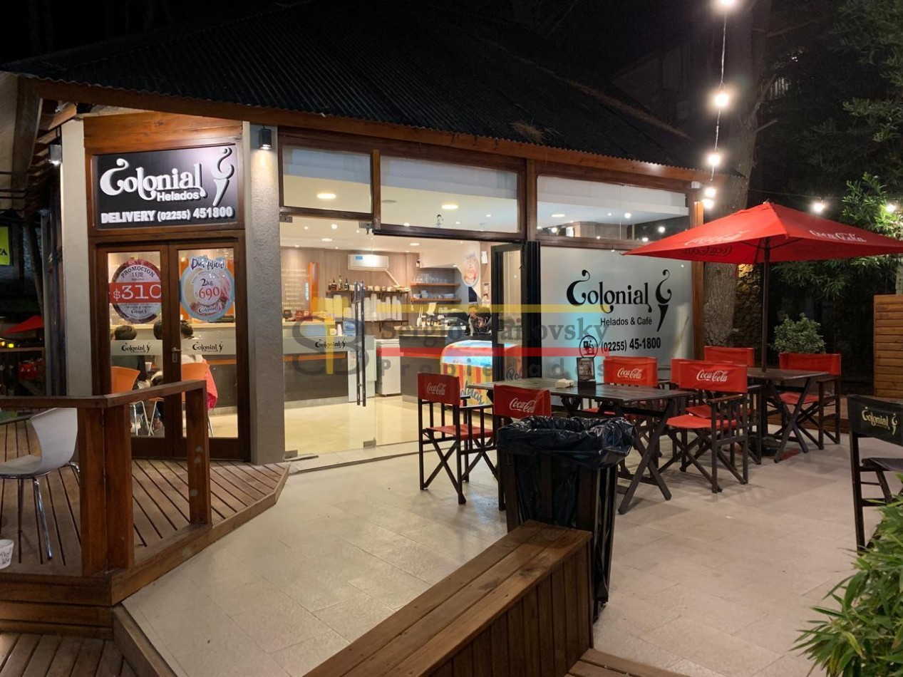 SE VENDE FONDO DE COMERCIO - Heladeria El Colonial en Mar de las Pampas