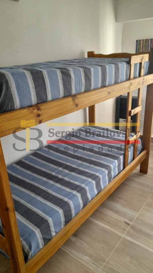 Alquiler temporal Departamento U.F. 12 para 6 Personas - Centro de Villa Gesell