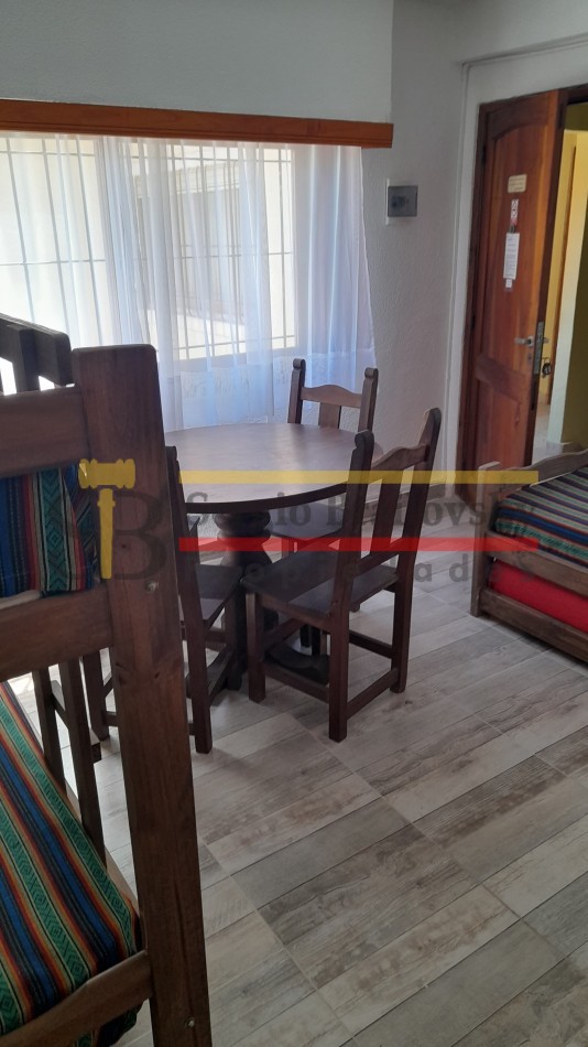 ALQUILER TEMPORAL DEPARTAMENTO  U.F. 11 PARA 4 PERSONAS - VILLA GESELL PLENO CENTRO 