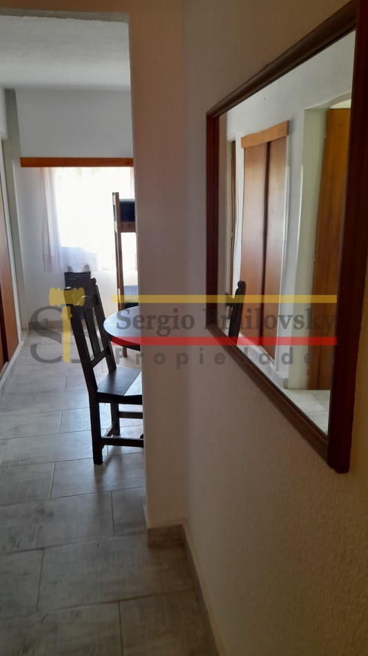ALQUILER TEMPORAL  DEPARTAMENTO U.F. 10- MONOAMBIENTE PARA 4 PERSONAS - GESELL CENTRO