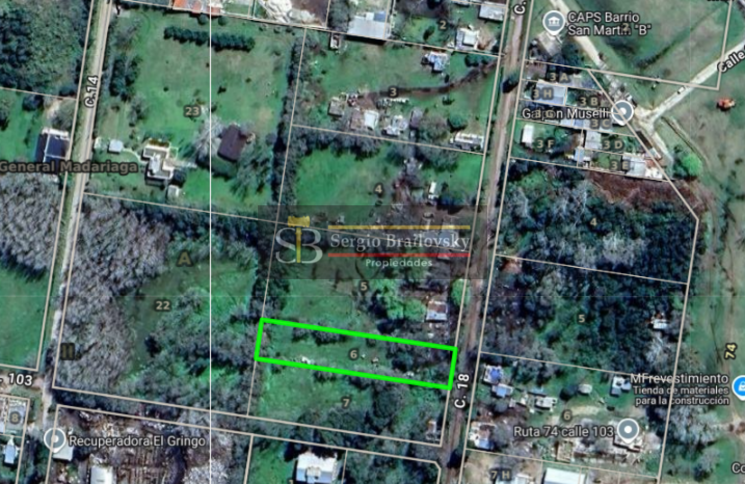 Lote en venta - General Madariaga