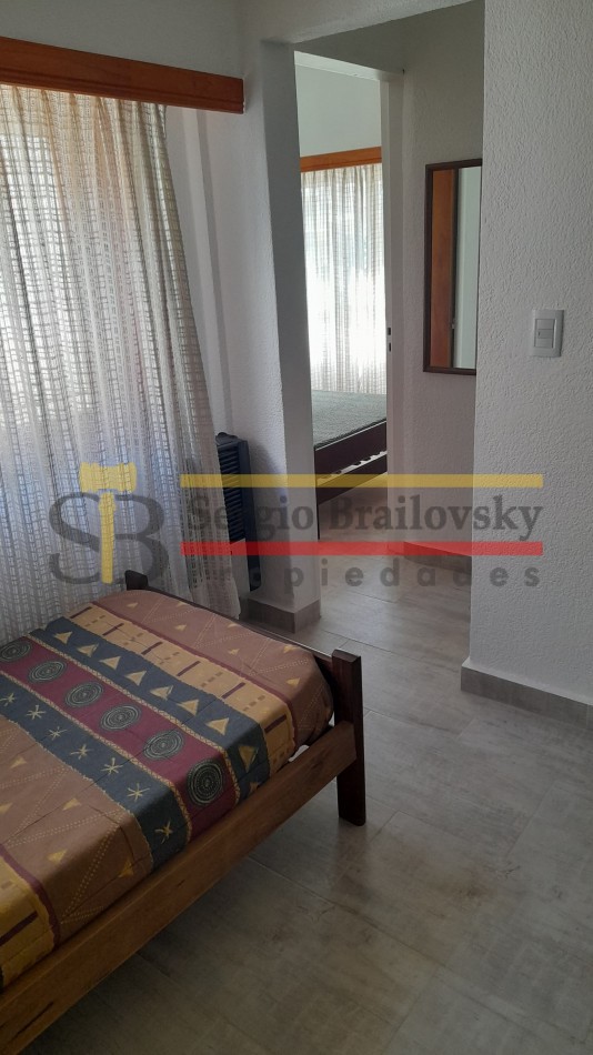 ALQUILER TEMPORAL DEPARTAMENTO U.F 9 PARA 5 PERSONAS- VILLA GESELL PLENO CENTRO