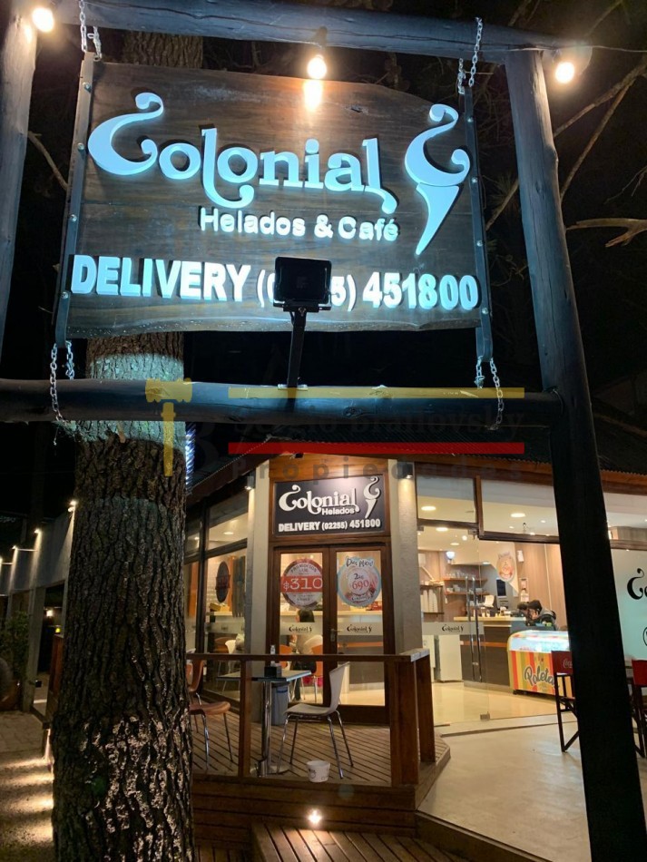 SE VENDE FONDO DE COMERCIO - Heladeria El Colonial en Mar de las Pampas