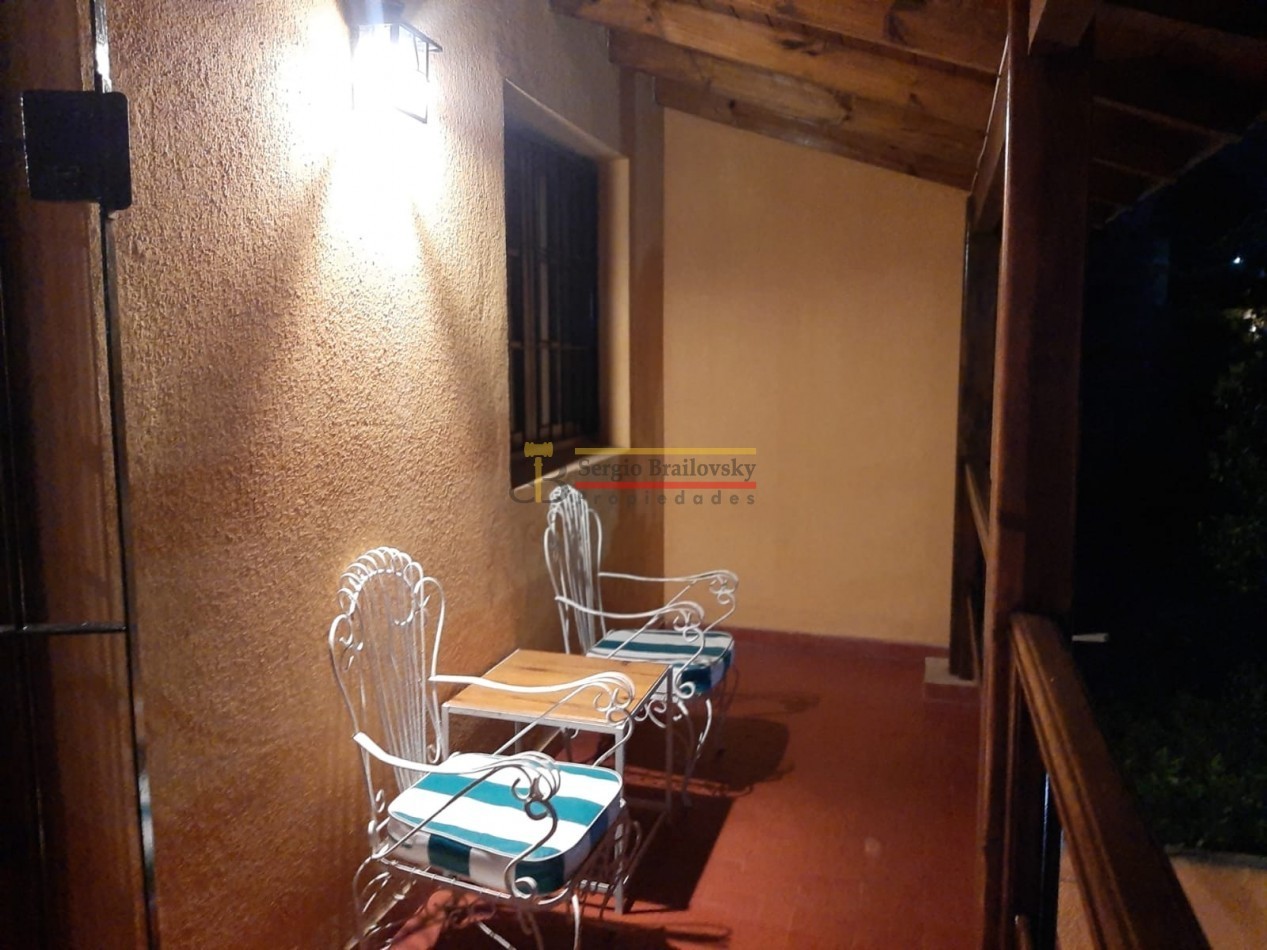 ALQUILER TEMPORAL EN VILLA GESELL DPTO  TIPO CASA PLANTA ALTA PARA 4 PERSONAS